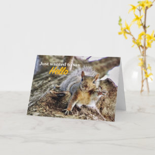 Skicka bara för att säga Hej Card Kort