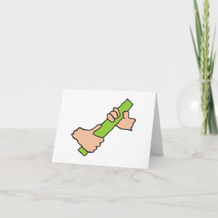 Skicka batongen kort