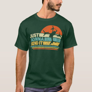 Skicka den bara Freestyle FPV Drone Pilot T Shirt
