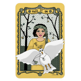 Skicka den på_C_4x6-kylare Magnet