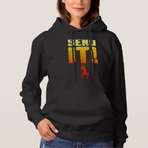 Skicka den Sten, klättra upp, klätterflicka T Shirt
