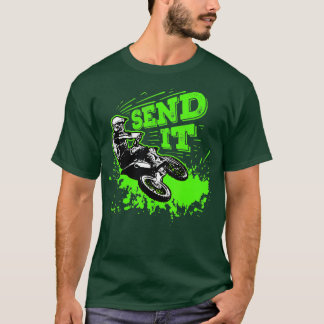 Skicka den till Gift Funny Dirt Bike Motocross MX T Shirt