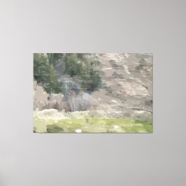 Skicka det Grönt som sparats Kanvastrycket Canvastryck