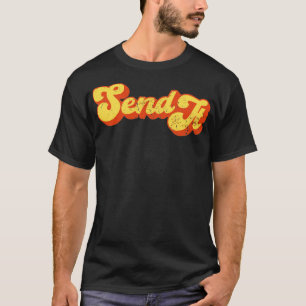 Skicka det till Retro-Fullt Skicka det till idrott T Shirt