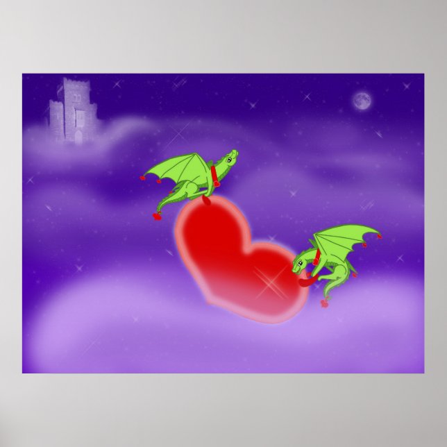 Skicka dig kärlek poster (Framsidan)