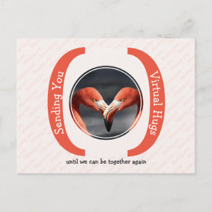 SKICKA DIG VIRTUELL HUGS-fotomall Vykort