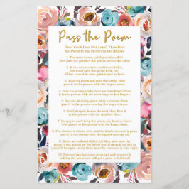 Skicka Dikt Shower-spel, Möhippa-spel