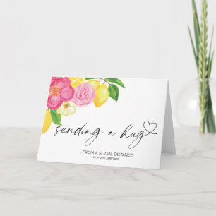 Skicka en grå karantänfröken till dig. kort