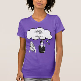 skicka en man till måne t shirt