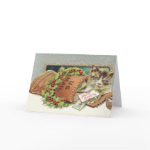 Skicka en meg jul kattunge i Mail-väska