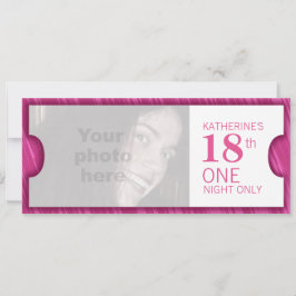 Skicka en VIP 18:e födelsedagsfesten inbjudan