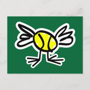 Skicka ett tennis-vykort med e-post vykort