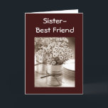 SKICKA FLÖDEN TILL MIN SISTER/BÄSTA VÄNNDAGS KORT<br><div class="desc">SÄND DESSA FLÖDEN TILL "DIN" SISTER/BÄSTA FRIEND på hennes mycket speciella födelsedag i år!</div>