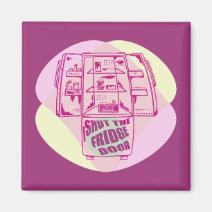 SKICKA FRIDGE-DÖRREN MAGNET