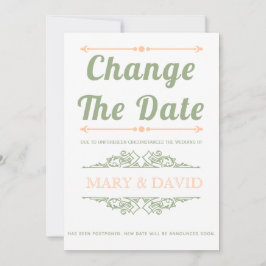 Skicka grönt och markera Ändra datummeddelande Spara Datumet