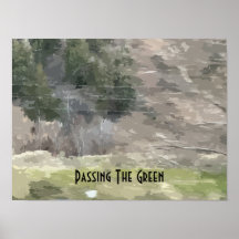 Skicka Grönten Poster