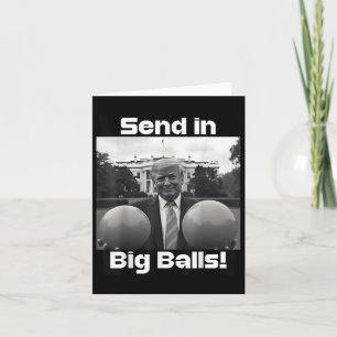 Skicka i stor skala, presidentens trumma kort