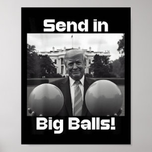 Skicka i stor skala, presidentens trumma poster