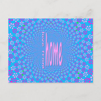 Skicka Kärlek hemifrån Vykort