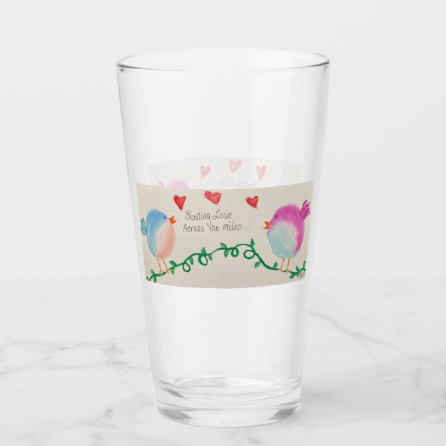 Skicka Kärlek över sjön Glaskopp (Framsida)