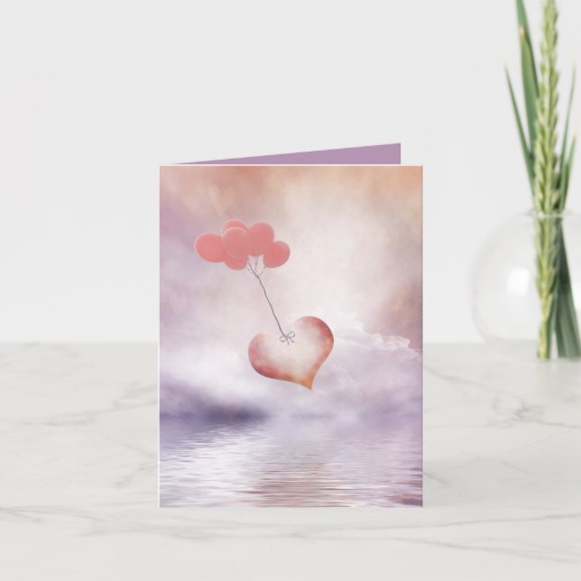 Skicka Kärlek över sjön Helgkort (Framsida)