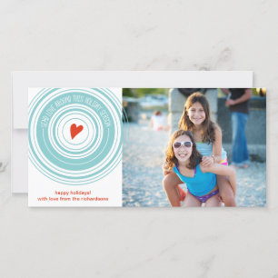 Skicka Kärlek runt Julkort