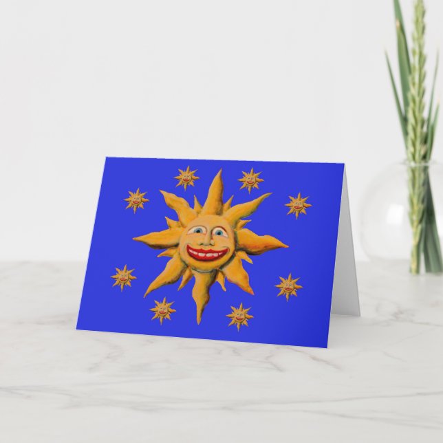 Skicka lite solsken kort (Framsida)