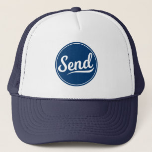 Skicka Logotyp Keps