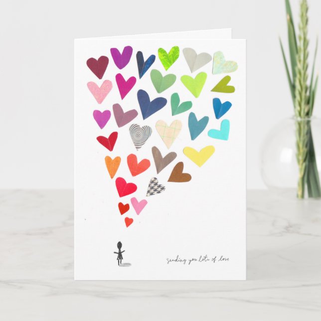 Skicka massor av Kärlek-kort till dig Kort (Framsida)
