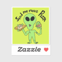 Skicka mer pizza ufo