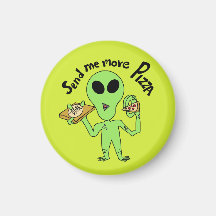 Skicka mer pizza ufo