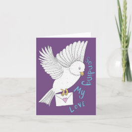Skicka min kärleksfågel kort