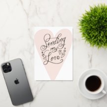 Skicka mitt Kärlek Heart