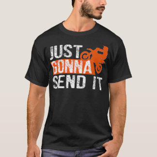 Skicka Motocross Dirt Bike Gift Tee