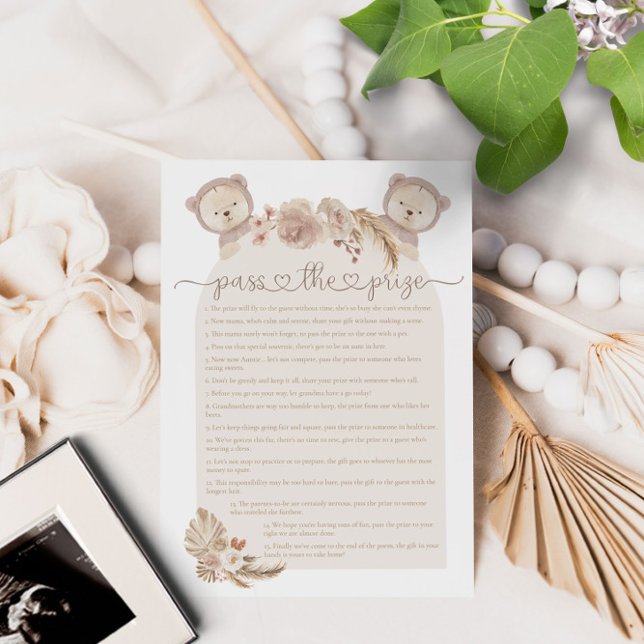 Skicka Nallen Baby Shower-spel för Twillingar av p (Skapare uppladdad)