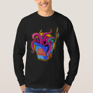 Skicka Noodles Octopus Kraken Tentacles Japanska f T Shirt