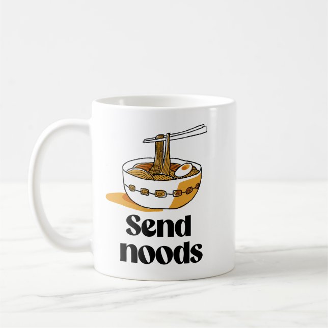 Skicka noods kaffemugg (Vänster)