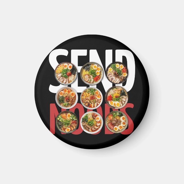 Skicka Noods Magnet (Framsidan)