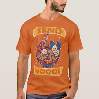 Skicka Noods tshirt Ramen Noodles Japansk Distress T Shirt