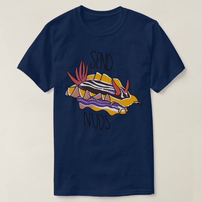 Skicka nuds nudiFilial Sea Slug T Shirt (Design framsida)