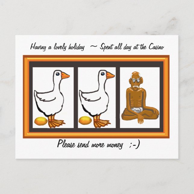 Skicka pengar vykort (Framsida)