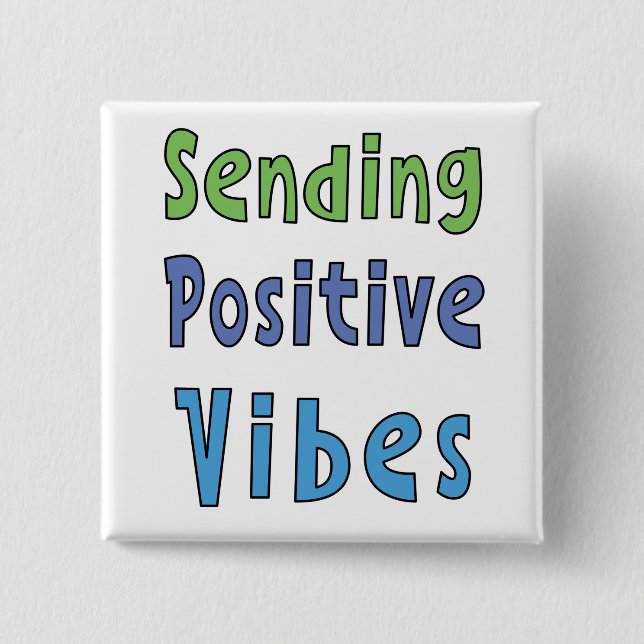 Skicka Positiva Vibrationer   Knapp (Framsida)