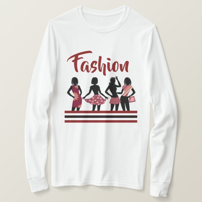 SKICKA QUEEN-SAMLING Dam Toppar T Shirt (Design framsida)