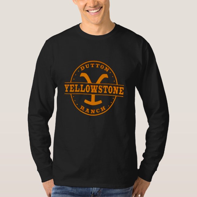 Skicka Rip Western Ranch Rip Yellowstone T Shirt (Framsida)