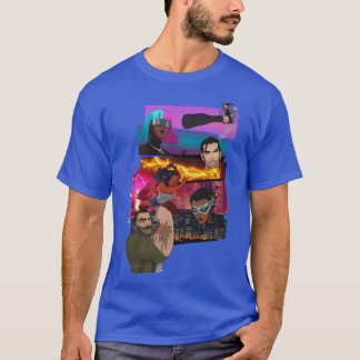 Skicka spel familj t shirt