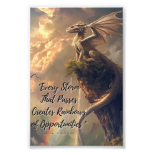 Skicka Storms Photo Print Fototryck