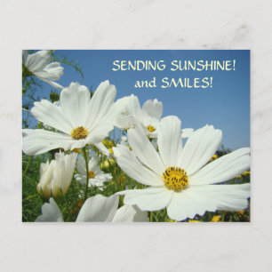 SKICKA SUNSHINE & Smiles! Valentineser för vykort