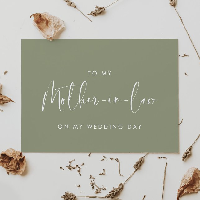 Skicka till mitt mor-i-juridik på mitt bröllopsdag inbjudningar (Skapare uppladdad)
