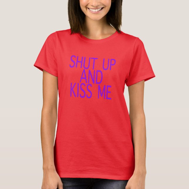 SKICKA UPP OCH KISTA MIG T SHIRT (Framsida)