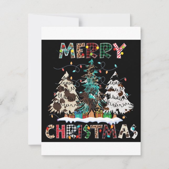 Skicka varma önskningar och sprid julglädje  julkort (Framsida)